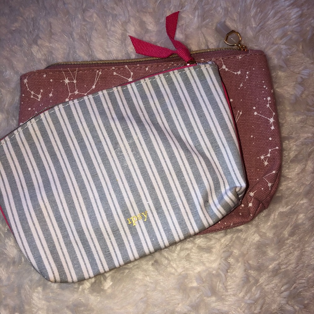 2 Ipsy makeup bags